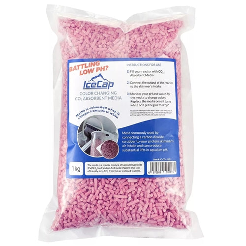 IceCap Color Changing CO2 Absorbent Media, 1 kg